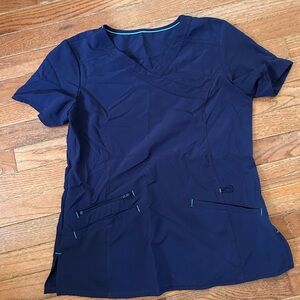 Navy Blue Women's Scrub Set